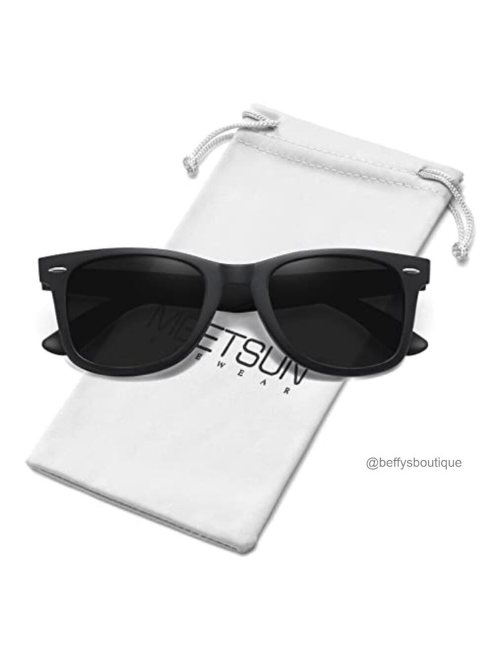 Polarized Square Sunglasses UV400 Retro Full Frame Unisex